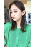 ★結べるボブ斜めバング30代40代ヘルシースタイルふんわりカール