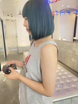 ゲーム 原宿店(GAME)&nbsp;ターコイズ/ダブルカラー/ケアブリーチ/髪質改善/原宿