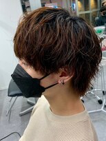 ジーニー 本厚木(Genie)&nbsp;無造作ウルフ/波巻き/ハイライト/マッシュパーマ/ウルフ