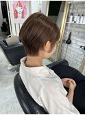 大人可愛い♪くびれるショートボブ