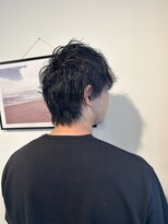 マリン(Marine)&nbsp;20代30代メンズパーマハイライトカラーショート