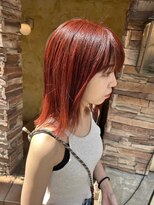 ジェイポイント ヘア クリニカ(J:POINT Hair CLINICA) red orange