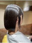 ミニボブ☆学生カット/髪質改善