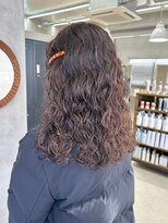テトヘアー(teto hair)&nbsp;ロングウェーブパーマ　くるくるスパイラル