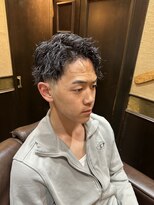 ヒロギンザバーバーショップ 大宮店(HIRO GINZA BARBER SHOP)&nbsp;ツイストスパイラル　スキンフェード
