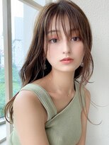 シルクレイ 高田馬場(Silk-lei)&nbsp;あざとシースルーバングで可愛さアップ20代30代高田馬場