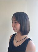 ボブカット！顔まわりレイヤー