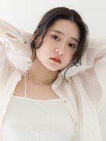 テトテ 天王寺店(tetote)&nbsp;ローポニーテール ヘアアレンジ