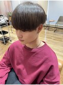 ナチュラルマッシュ　ブラウンカラー