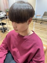 アンソメット 筑後店(UN SOMMET)&nbsp;ナチュラルマッシュ　ブラウンカラー