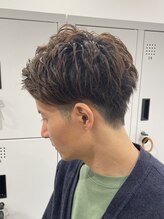 《*ビジネスシーンでも◎*》ビジネスマンにも人気のある、爽やかなメンズパーマスタイル＊(メンズカット)