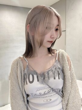 ペレ アネックス 大阪梅田茶屋町店(PELE ANNEX) くびれヘア/アプリコットオレンジ/夏のヘアアレンジ/梅田