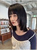 顔まわりレイヤー/ミディアムレイヤー
