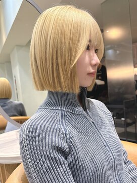 ロンド ロビン 栄(Lond robin) 韓国/前髪/縮毛矯正/レイヤー/ショートボブ/ボブ
