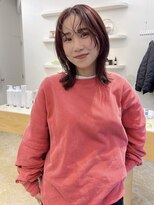 ユー セント(yew scent)&nbsp;ピンクブラウン＋レイヤーカット