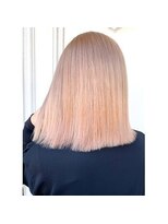 シャルティア 岩国(SHALLTIA)&nbsp;ハイトーン/個性的/派手髪/ブロンドヘア/切りっぱなしヘアカット