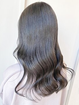 へアメイクワンプラス 四日市(HAIR MAKE ONEplus) 20代30代40代大人可愛い韓国風ブルーブラック透明感