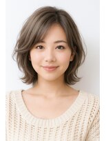 ゲイン(Gain)&nbsp;ショートカット・レイヤーカット×白髪ぼかし