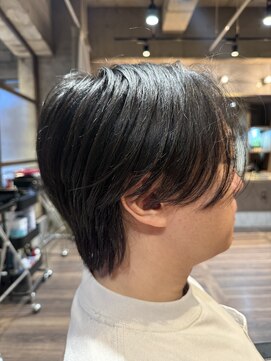 ナチュラルシースルーセンターパート