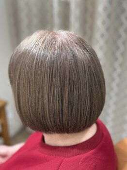 オトモリッティ(OTOMO litty)の写真/ダメージレスな施術で髪の傷みが気になる方にも◎透明感のあるうるツヤ髪が叶う♪お客様の理想の色味に☆