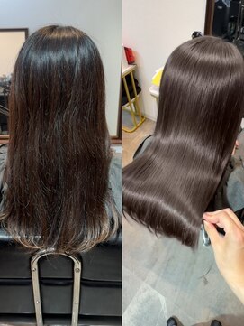 エッセンシア 表参道店(ESSENCIA) 【髪質改善/縮毛矯正/トリートメント】お客様Before After