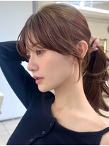 エジョン 三鷹店(Aejon)&nbsp;三鷹レイヤーカット韓国ダブルカラー顔周り前髪カットボブ