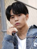 シャインセカンド 大宮(SHINE Second)&nbsp;MEN’S/リバースセンターパート/ニュアンスパーマ/大宮