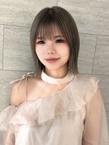 イートンクロップガーデン(Eton Crop Garden) 切りっぱなし×グレージュ