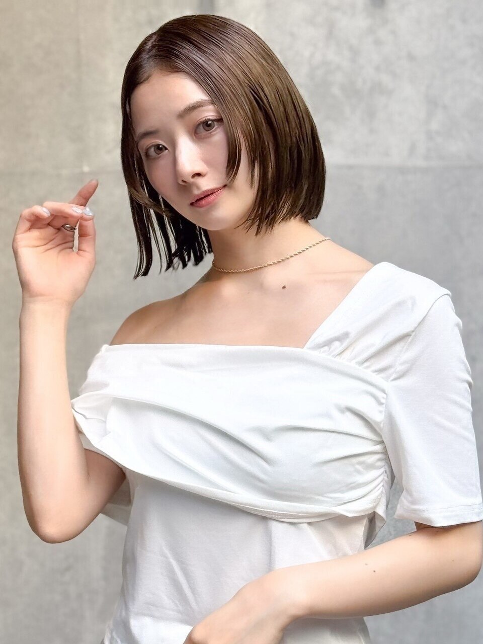 【☆白髪の悩みを解決☆】カット＋白髪染めリタッチ \7500
