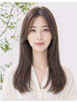 ツミカヘアーサロン(TSUMICA hair salon)&nbsp;大人韓国レイヤー☆艶髪シースルーストレート