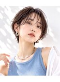 札幌ショート×くせ毛対応 大人ハンサムショート