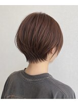 アンリエラ(Unliera)&nbsp;20代30代40代/くびれショート/オレンジブラウン/松山美容室
