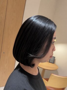 ルームキタハマ(room kitahama) 重ためボブ×タンバルモリ風で大人可愛く♪