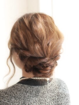ジップヘアー(ZipHair) Ｚｉｐ　Ｈａｉｒ　★お呼ばれダウンアレンジ★