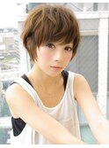 カジュアルショートはWAXをつけるだけでOK