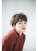 マニッシュショート アッシュブラウン