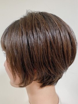 リアクト 池袋(Re:act) ナチュラルブラウン大人ショートボブ♪【Re:act池袋/池袋西口】