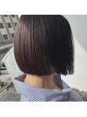 切りっぱなしボブ