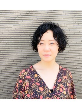 イマジナシオン(Imagination+) 【ショートヘア専門イマジナシオン】WAVEショートヘア×パーマ