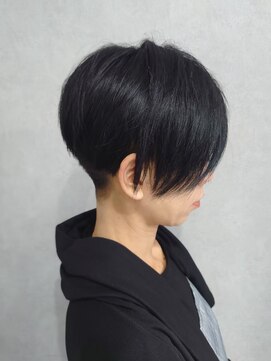 アニュー ヘア アンド ケア(a New hair&care) 透明感♪髪質改善カラー小顔艶感前下がりショート