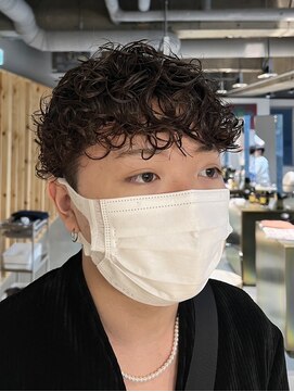 アカ(ACA) ツイストスパイラルパーマツイストパーマメンズマッシュ札幌大通