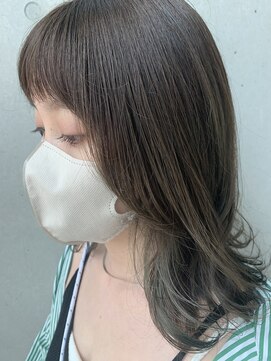 アスティブランシュ(Asti blanche) ブリーチなしで作るオリーブグレージュ