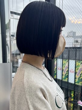ロンド 表参道店(Lond) ストレートボブ 髪質改善