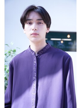 ランプ 柏(Lamp) センターパート/メンズマッシュ/トランクスヘア/ツーブロック