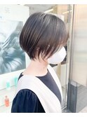【横浜】丸みショートボブ