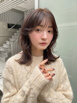 ブリンク(blink)&nbsp;レイヤーミディアム/ピンクブラウン/似合わせカット