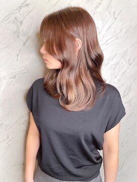 ヘアメイク ミチ 富田店(HAIRMAKE MICHI) 【MICHI 富田店　古作蓮】透け感　ベージュ　髪質改善　カール