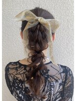 グリッターエッセンシャル(Gritter essential)&nbsp;ポニーテールアレンジ