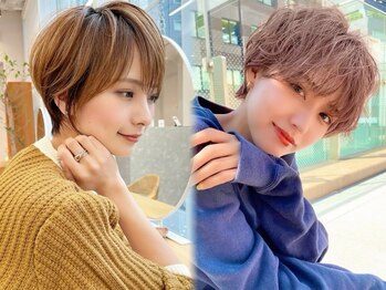 サンド 池袋 2nd(sand)の写真/ヘアダメージの原因を抑えた新システムの低刺激パーマ★コテで巻いたような繊細なカール感を実現！/池袋