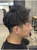 スパイキーショート/ジェットモヒカン/ショートバング/men's
